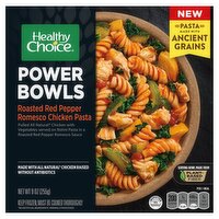 Healthy Choice Power Bowls, Roasted Red Pepper Romesco Chicken Pasta, 9 oz