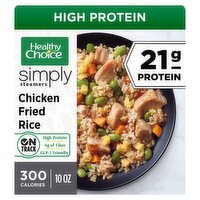 Healthy Choice Simply Steamers Chicken Fried Rice, 10 oz