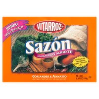 Vitarroz Coriander & Annatto Sazón Seasonings Jumbo Packets, 36 count, 6.34 oz