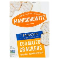 Manischewitz The Passover Collection Egg Matzo Crackers, 8 oz