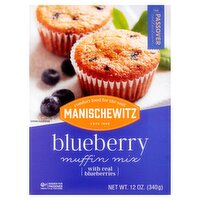 Manischewitz The Passover Collection Blueberry Muffin Mix, 12 oz