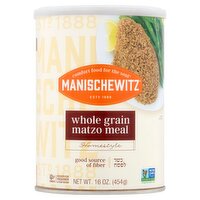 Manischewitz Whole Grain Homestyle Matzo Meal, 16 oz