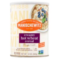 Manischewitz Original Creamy Hot Wheat Cereal, 12 oz