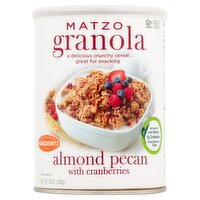 Manischewitz Almond Pecan with Cranberries Matzo Granola, 10 oz