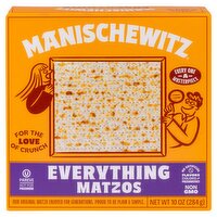 Manischewitz Everything Matzos, 10 oz