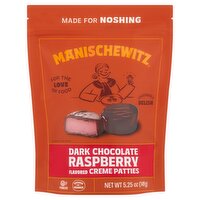 Manischewitz Dark Chocolate Raspberry Flavored Creme Patties, 5.25 oz