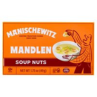 Manischewitz Mehadrin Mandlen Soup Nuts, 1.75 oz