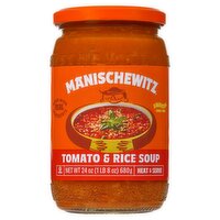 Manischewitz Tomato & Rice Soup, 24 oz