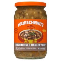 Manischewitz Mushroom & Barley Soup, 24 oz