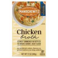 Manischewitz Chicken Broth, 17 oz