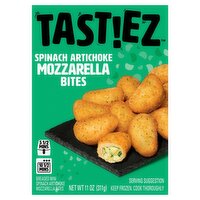 TAST!EZ Breaded Mini Spinach Artichoke Mozzarella Bites, 11 oz