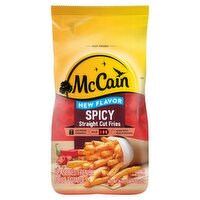 McCain Seasoned French Fried Potatoes Mild Spicy Straight Cut Fries, 26 oz