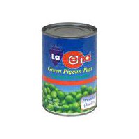 La Cena Green Pigeon Peas, 15 oz