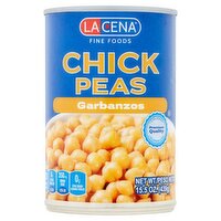 La Cena Chick Peas, 15.5 oz