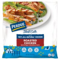 Perdue Short Cuts Original Roasted Carved Chicken Breast Skinless with Rib Meat, 8 oz, 8 Ounce