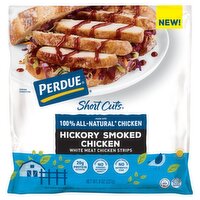 Perdue Short Cuts Hickory Smoked Chicken White Meat Chicken Strips, 8 oz, 8 Ounce