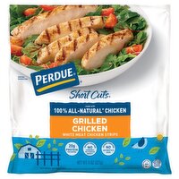 Perdue Short Cuts Grilled Carved Chicken Breast Skinless with Rib Meat, 8 oz, 8 Ounce