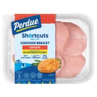 Perdue Shortcuts Pre-Cut Chicken Breast Cutlets, 20 oz