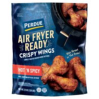 Perdue Air Fryer Ready Hot 'N Spicy Crispy Chicken Wings, 22 oz, 22 Ounce