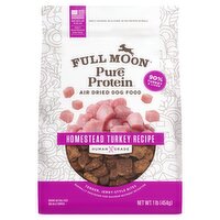 Full Moon Pure Protein Homestead Turkey Recipe Air Dried Adult Maintenance Dog Food, 1 lb