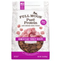 Full Moon Pure Protein Homestead Turkey Recipe Air Dried Adult Maintenance Dog Food, 2 lb