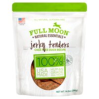 Full Moon Jerky Tenders Cage Free Duck Recipe Dog Treats, 14.0 oz