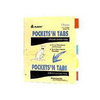 Avery Pockets 'N Tabs, 5 each