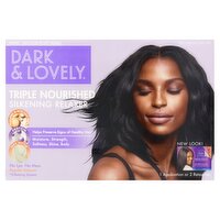 Dark & Lovely Triple Nourished Silkening Relaxer, 1 application