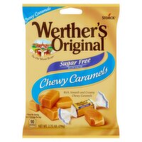 Storck Werther's Original Sugar Free Rich, Smooth and Creamy Chewy Caramels, 2.75 oz, 2.75 Ounce