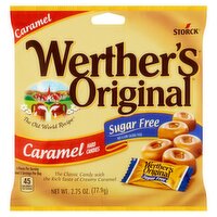 Storck Werther's Original Sugar Free Caramel Hard Candies, 2.75 oz, 2.75 Ounce