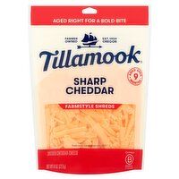 Tillamook Sharp Cheddar Cheese, 8 oz