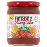 Herdez Mild Chunky Salsa, 15 oz