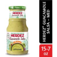 Herdez Medium Guacamole Salsa, 15.7 oz, 15.7 Ounce