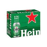 Heineken Lager Beer - 12 Pack Cans, 144 fl oz