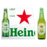 Heineken Light Premium Malt Lager Beer, 12 count, 12 fl oz