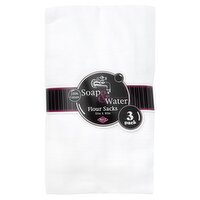 Ritz 3 Pk Flour Sack - White White, 3 Each