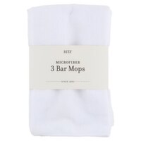 Ritz White Microfiber Bar Mops, 3 count