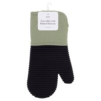 Ritz Eucalyptus Oven Mitt with Ribbed Silicone