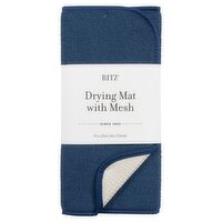 Ritz Federal Blue Drying Mat with Mesh