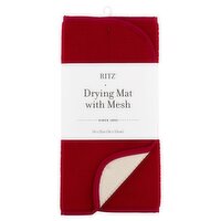 Ritz Drying Mat with Mesh Paprika