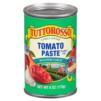 Tuttorosso Tomato Paste Product with Roasted Garlic, 6 oz, 6 Ounce