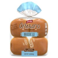 Sara Lee Artesano Brioche Buns, 8 count, 1 lb