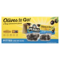 Musco Family Olive Co. Pearls Olives to Go! Pitted Large Ripe Olives, 1.2 oz, 16 count