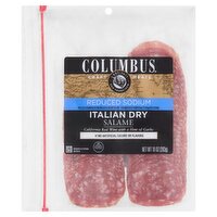 Columbus Reduced Sodium Italian Dry Salame, 10 oz