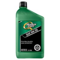 Quaker State SAE 5W-30 Motor Oil, 1 qt, 32 Fluid ounce