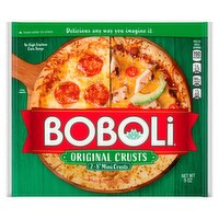 Boboli 8" Mini Original Pizza Crusts, 2 count, 9 oz, 9 Ounce