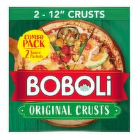 Boboli Original Crust Combo Pack, 2 count, 2 lbs 3.2 oz