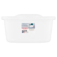 Sterilite 12 qt White Dishpan