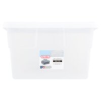 Sterilite 16 qt White Storage Container, 1 Each