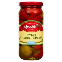 Mezzetta Mild Sweet Cherry Peppers, 16 fl oz, 16 Fluid ounce